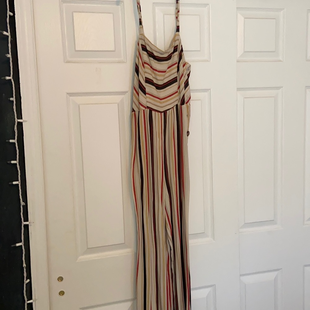 Striped Jumpsuit